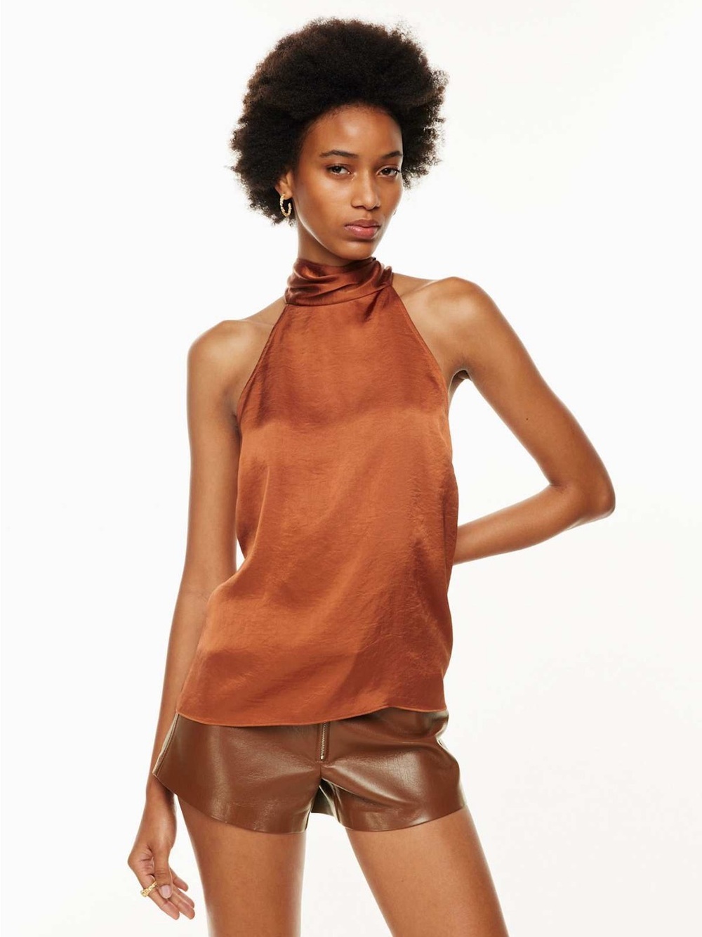 WILFRED Runaway Satin Blouse